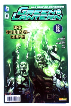 Green Lantern Comic (Das neue DC-Universum) Nr. 31: Das Schurken-Corps